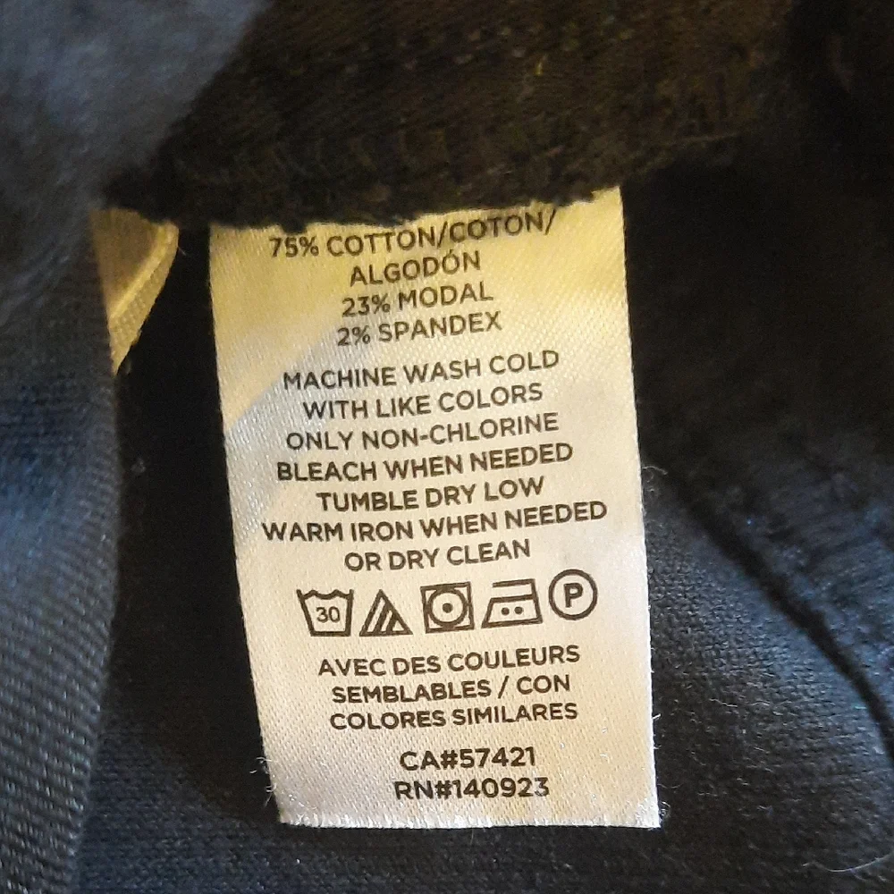 LOFT Jet Black Corduroy Pants - Picture 4 of 8